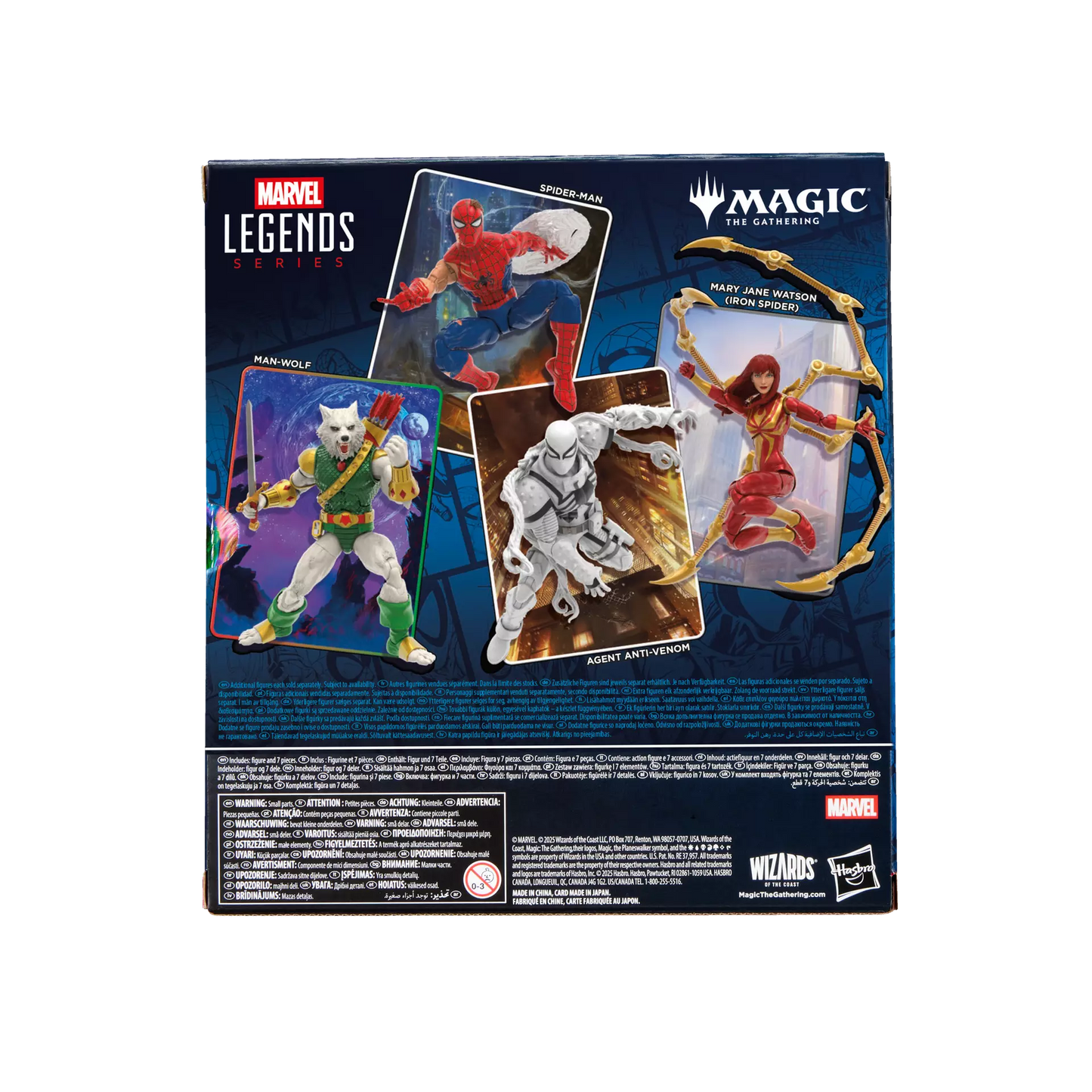 PRE ORDER – MARVEL LEGENDS SERIES MAGIC: THE GATHERING - SPIDER-MAN - MAN-WOLF (4PCS/SET)