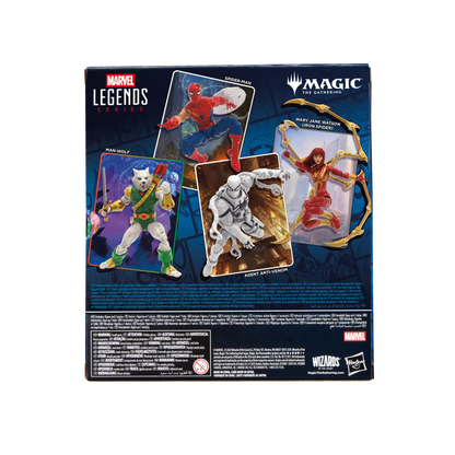 PRE ORDER – MARVEL LEGENDS SERIES MAGIC: THE GATHERING - SPIDER-MAN - MAN-WOLF (4PCS/SET)