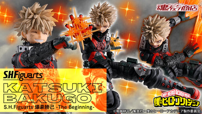 BACK ORDER – S.H.FIGUARTS MY HERO ACADEMIA - KATSUKI BAKUGO - THE BEGINNING