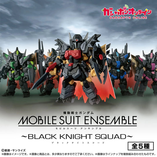 PRE ORDER – [GOL] GUNDAM MOBILE SUIT ENSEMBLE BLACK KNIGHT SQUAD (SET OF 5)