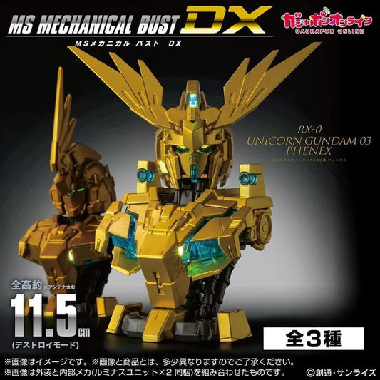 PRE ORDER – [GOL] GUNDAM MS MECHANICAL BUST DX UNICORN GUNDAM UNIT 3 PHENEX
