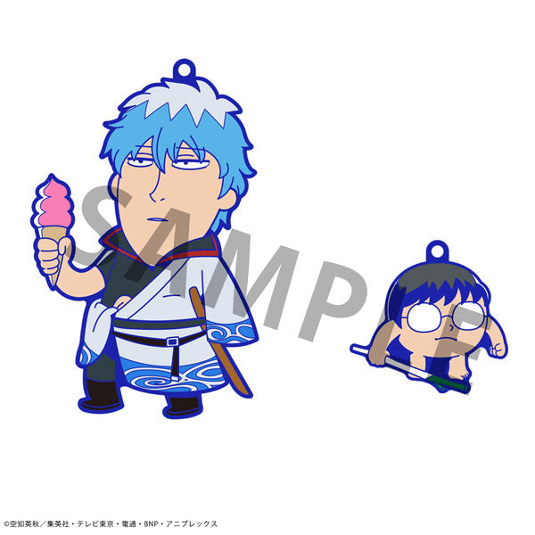 PRE ORDER – GINTAMA X OKAWABUKUBU GINTAMA OSHANTI RUBBER MASCOT SET （REPEAT） (BOX OF 8)
