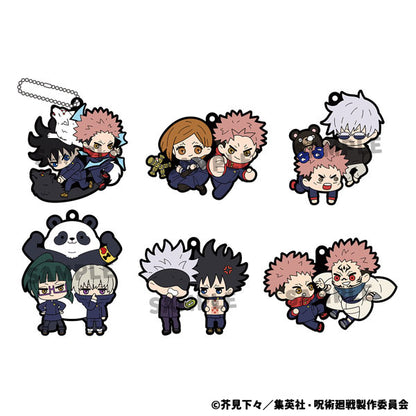PRE ORDER – BOX OF 6 - RUBBER MASCOT BUDDYCOLLE JUJUTSU KAISEN（REPEAT）