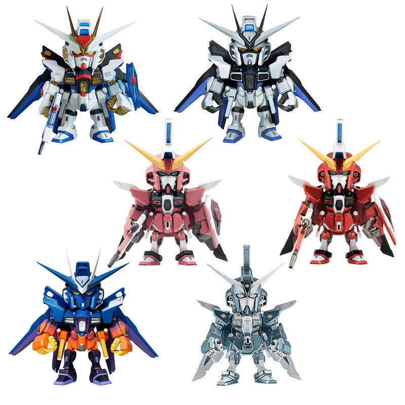 [ON HAND] [Subject to Availability] - QMSV MINI STRIKE FREEDOM GUNDAM & JUSTICE GUNDAM (1 PC - RANDOM)