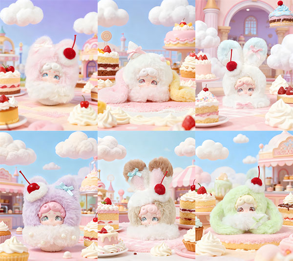 PRE ORDER – LUCKY DEER NAI RONGRONG LCE SERIES (SET OF 6)