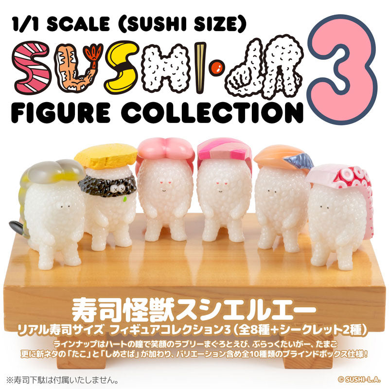 PRE ORDER – 1/1 SUSHI MONSTER SUSHI-L.A. (SUSHI SIZE) FIGURE COLLECTION 3 (SET OF 8)