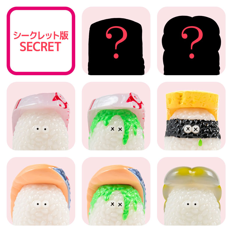 PRE ORDER – 1/1 SUSHI MONSTER SUSHI-L.A. (SUSHI SIZE) FIGURE COLLECTION 3 (SET OF 8)