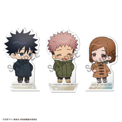 PRE ORDER – ACRYLIC STAND BUDDYCOLLE ANIME JUJUTSU KAISEN 5TH ANNIVERSARY C MEGUMI FUSHIGURO YUJI ITADORI NOBARA KUGISAKI