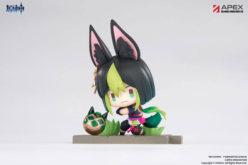 PRE ORDER – GENSHIN IMPACT BATTLEFIELD VALOR THEMED SERIES CAPSULE TOYS (SUMERU) FIGURE BLIND BOX (SET OF 9)