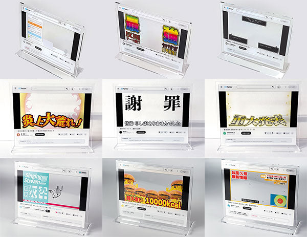 PRE ORDER – BUZZ!? TRADING VIDEO STREAMING ACRYLIC STANDS