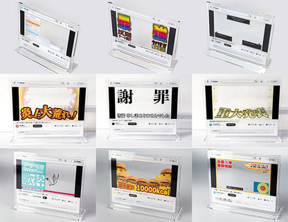 PRE ORDER – BUZZ!? TRADING VIDEO STREAMING ACRYLIC STANDS