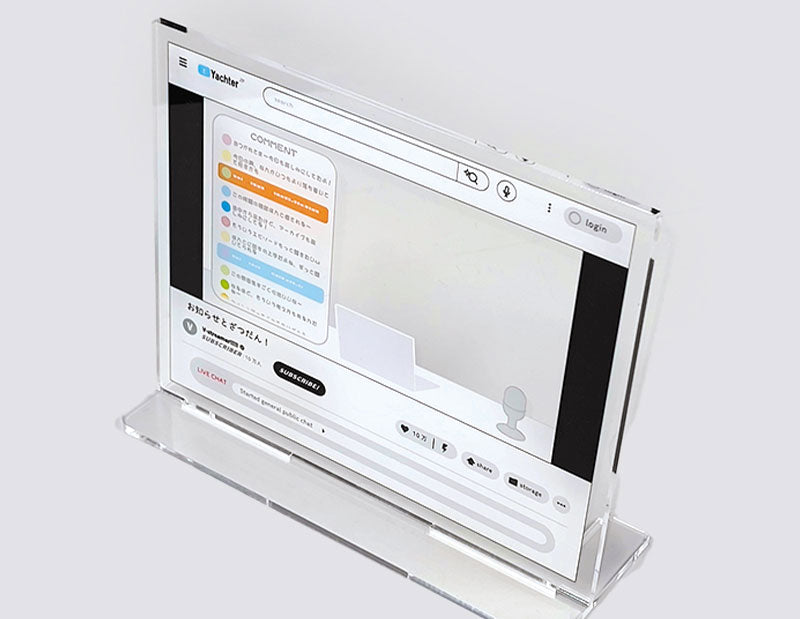 PRE ORDER – BUZZ!? TRADING VIDEO STREAMING ACRYLIC STANDS