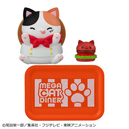 BACK ORDER – MEGA CAT PROJECT ONE PIECE NYANPIECENYAN! DINER! (SET OF 6)
