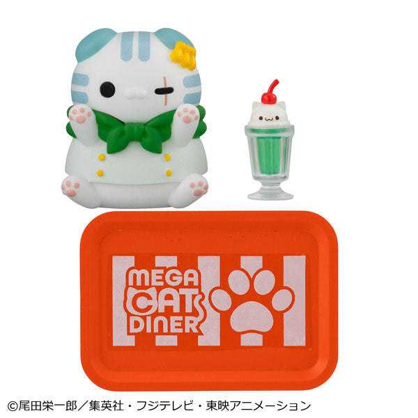 BACK ORDER – MEGA CAT PROJECT ONE PIECE NYANPIECENYAN! DINER! (SET OF 6)