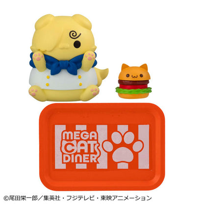 BACK ORDER – MEGA CAT PROJECT ONE PIECE NYANPIECENYAN! DINER! (SET OF 6)