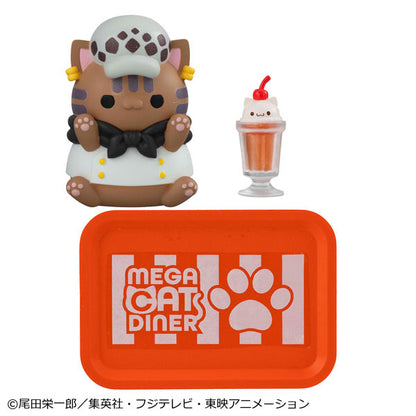 BACK ORDER – MEGA CAT PROJECT ONE PIECE NYANPIECENYAN! DINER! (SET OF 6)