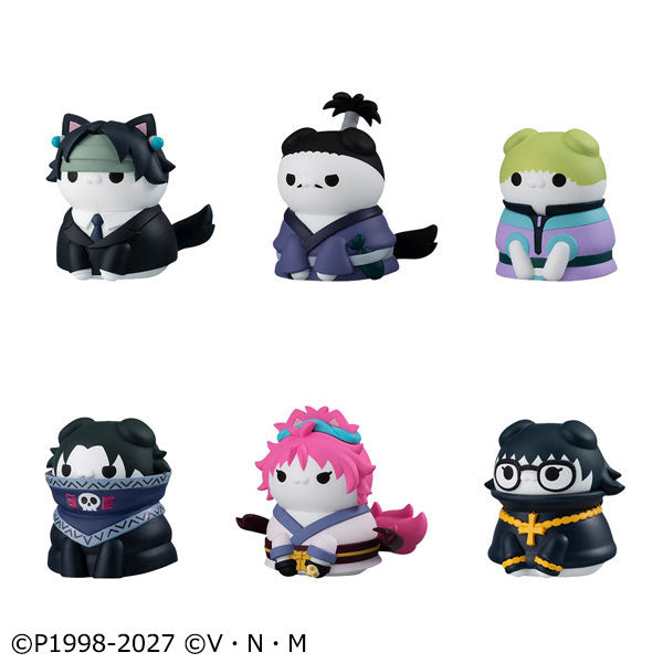 PRE ORDER – MEGA CAT PROJECT HUNTER×HUNTER NYANTER×NYANTER - THE PHANTOM TROUPE × CAT (SET OF 8)