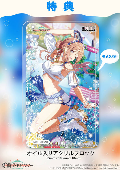 PRE ORDER – 1/7 THE IDOLM@STER GAKUEN - HIMESAKI RINAMI - KIMI TO SEMI BLUE VER. - WITH BONUS