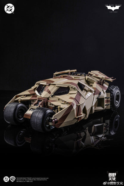 PRE ORDER – 1/12 SCALE TUMBLER & BATPOD THE DARK KNIGHT TRILOGY MODEL KIT (CAMO VER.)