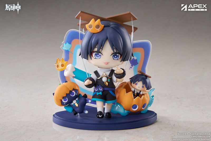 PRE ORDER – GENSHIN IMPACT - WANDERER : TWILIGHT WHIMSY CHIBI SERIES FIGURE W BONUS