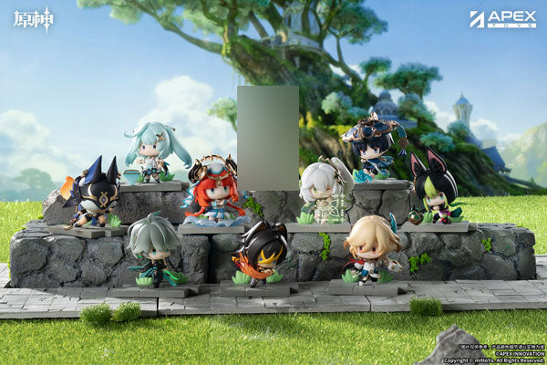 PRE ORDER – GENSHIN IMPACT BATTLEFIELD VALOR THEMED SERIES CAPSULE TOYS (SUMERU) FIGURE BLIND BOX (SET OF 9)