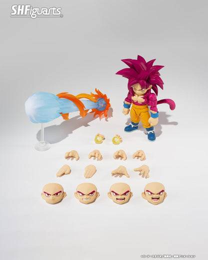 [ON HAND] [Subject to Availability] – S.H.FIGUARTS DRAGON BALL - SUPER SAIYAN 4 SON GOKU (MINI) - DAIMA