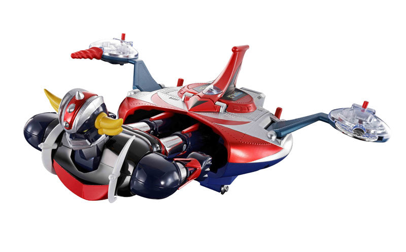 PRE ORDER – CHOGOKIN DELUXE MAZINGER - GRENDIZER & UFO SPASER