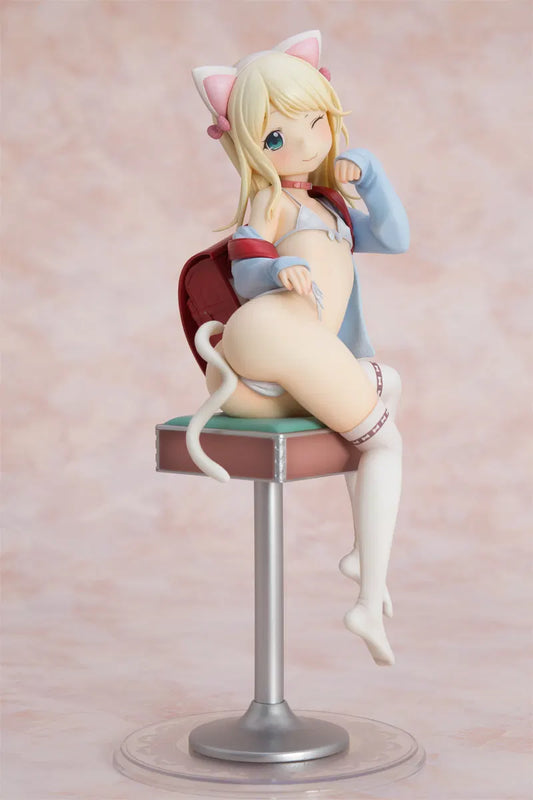 PRE ORDER – [18+] 1/7 HATSUKOI RIBBON - YUU WHITE CAT VER.