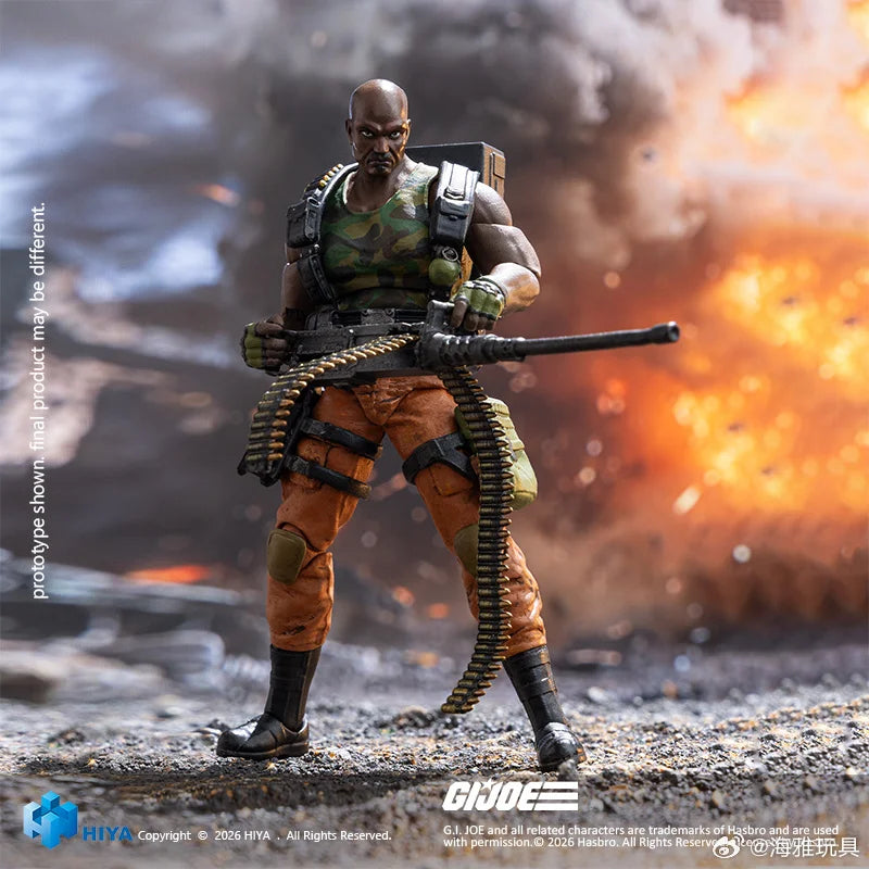 PRE ORDER – 1/18 HIYA EMG0159 EXQUISITE MINI G.I JOE ROADBLOCK