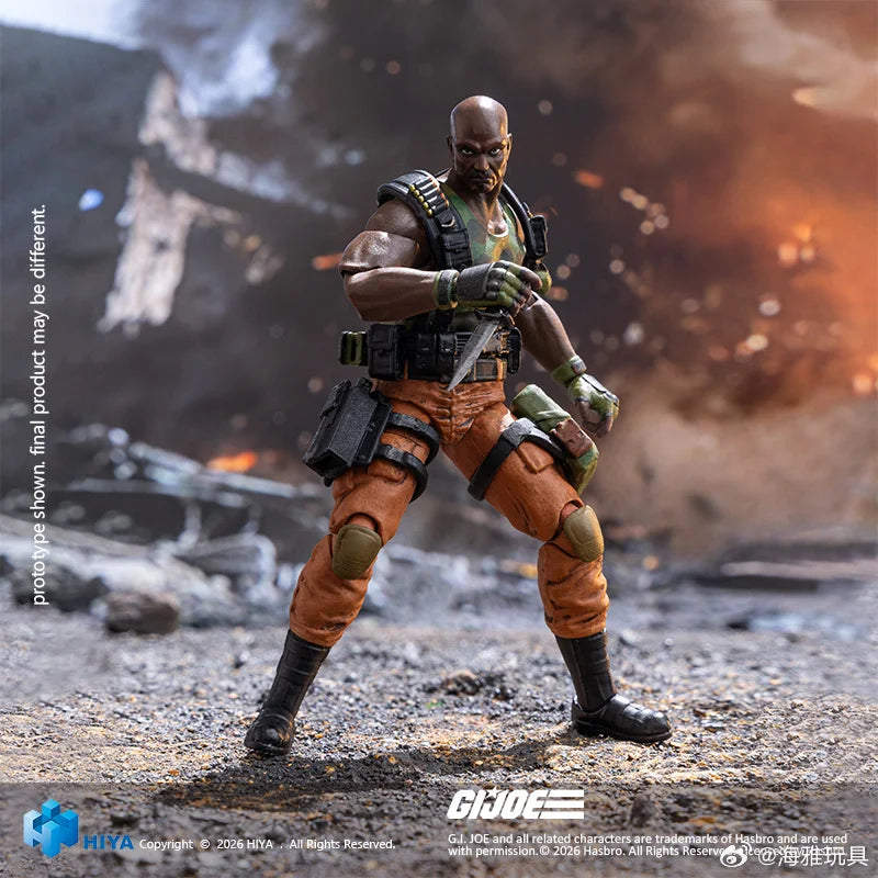 PRE ORDER – 1/18 HIYA EMG0159 EXQUISITE MINI G.I JOE ROADBLOCK