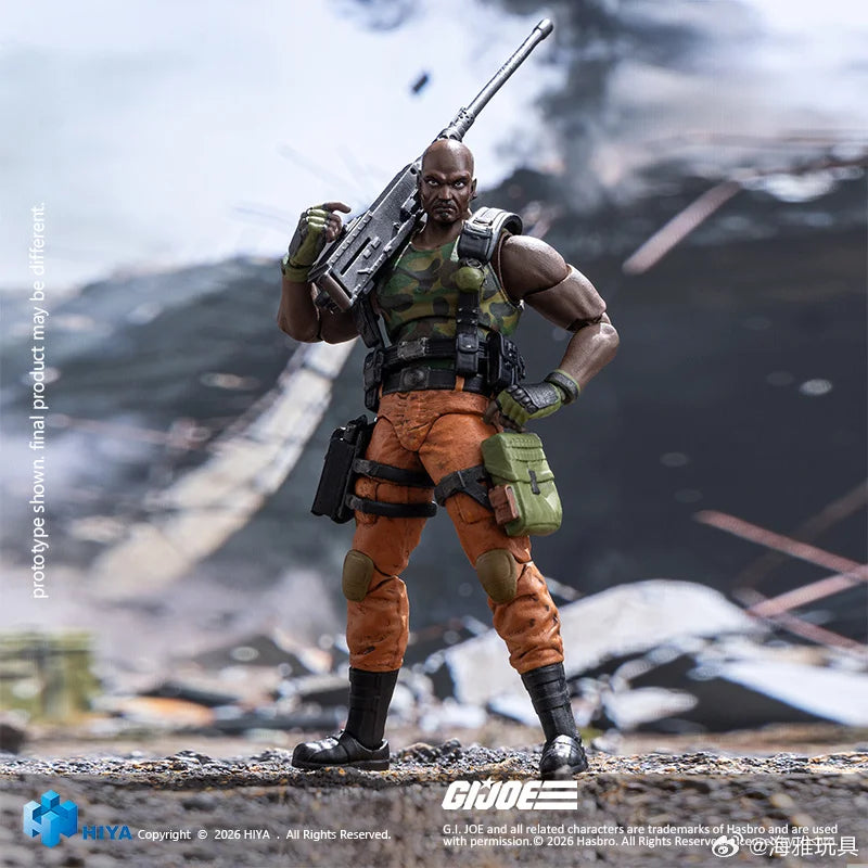PRE ORDER – 1/18 HIYA EMG0159 EXQUISITE MINI G.I JOE ROADBLOCK
