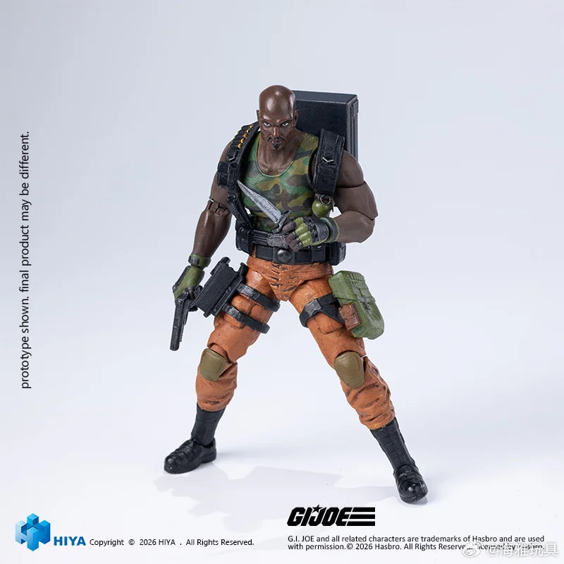 PRE ORDER – 1/18 HIYA EMG0159 EXQUISITE MINI G.I JOE ROADBLOCK