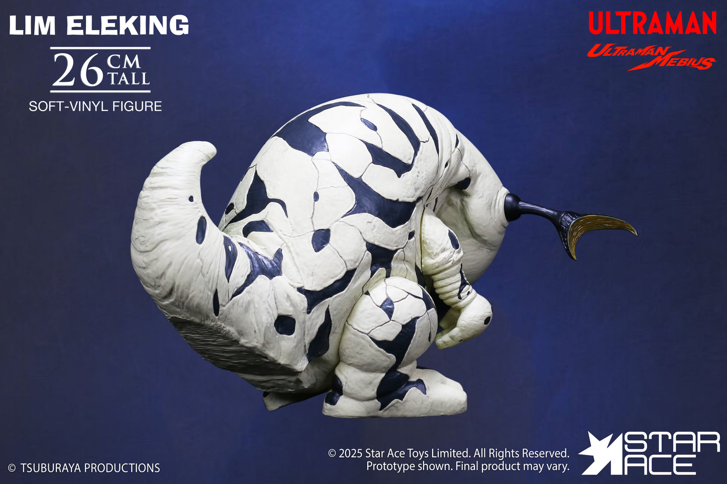 PRE ORDER – LIM ELEKING - ULTRA-KAIJU SOFT-VINYL SERIES - ULTRAMAN