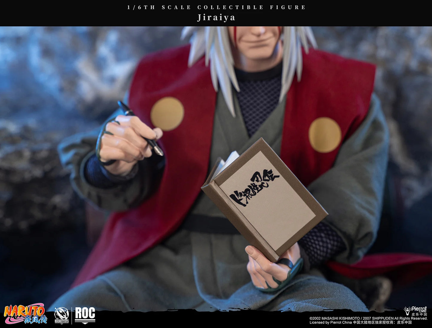 PRE ORDER – ROCKETTOYS ROC-019 1/6 NARUTO SHIPPUDEN JIRAIYA STANDARD VER