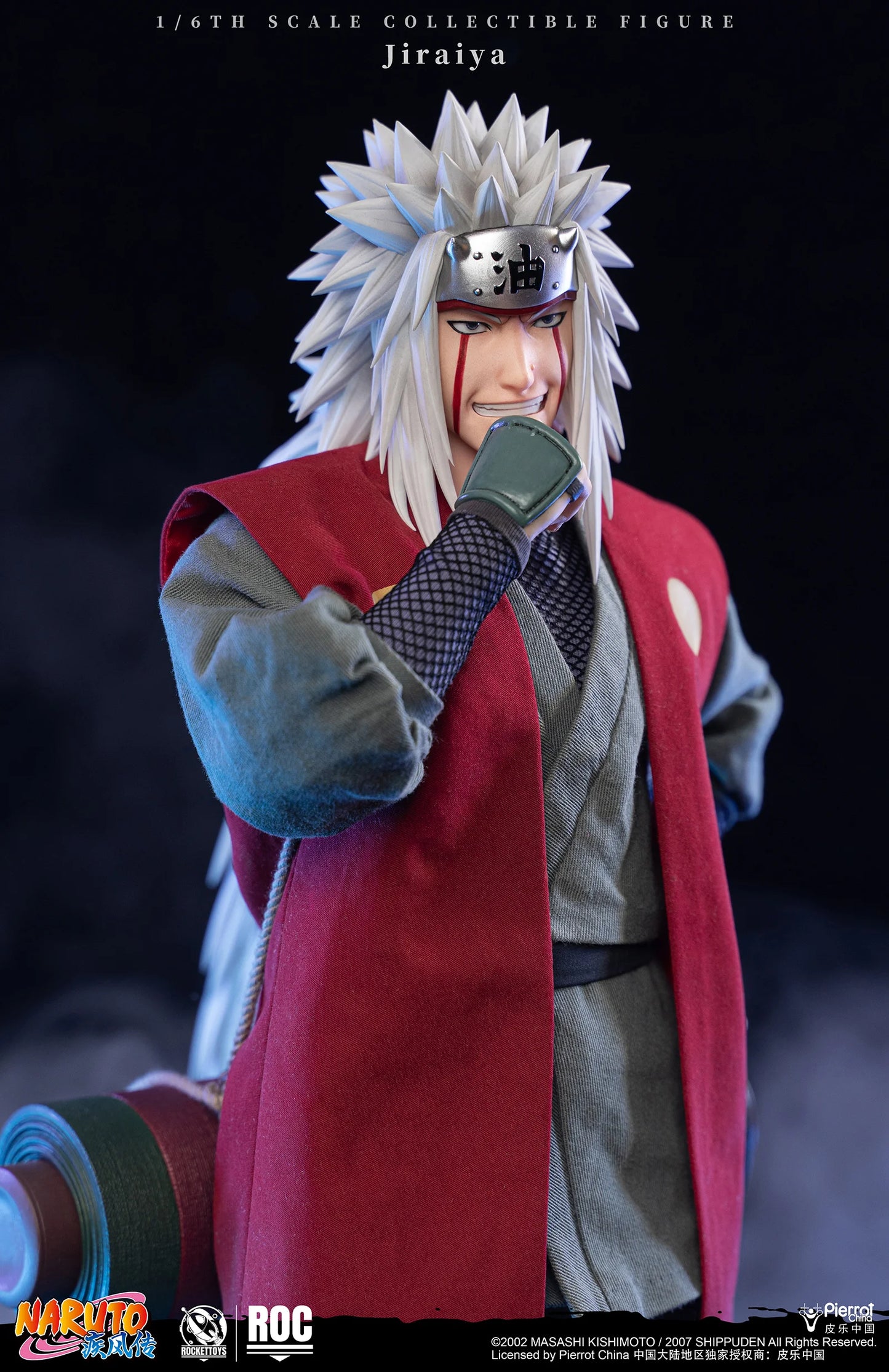 PRE ORDER – ROCKETTOYS ROC-019 1/6 NARUTO SHIPPUDEN JIRAIYA STANDARD VER