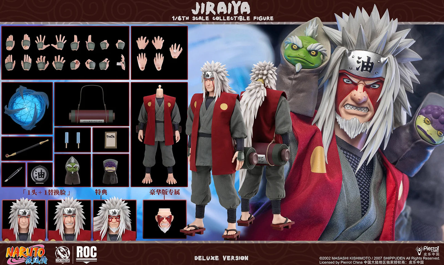 PRE ORDER – ROCKETTOYS ROC-020 1/6 NARUTO SHIPPUDEN JIRAIYA DELUXE VER