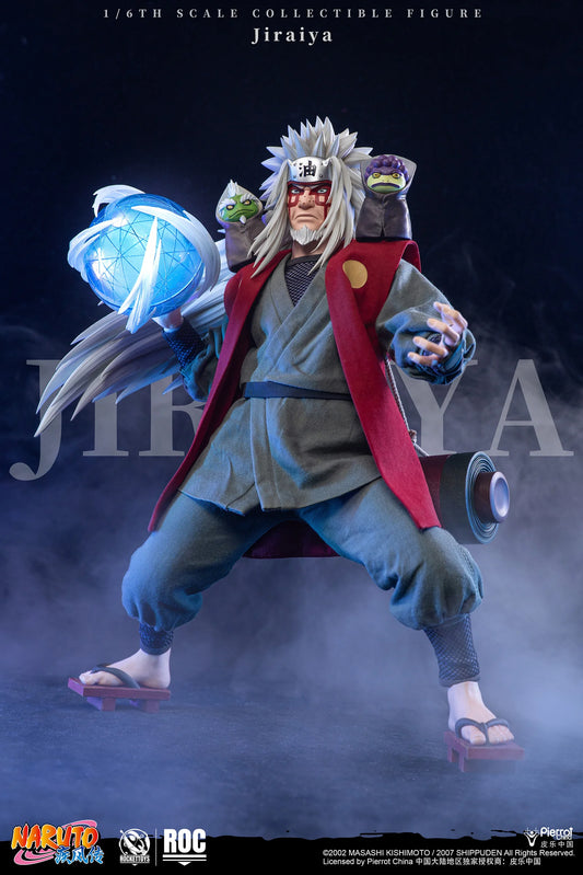 PRE ORDER – ROCKETTOYS ROC-020 1/6 NARUTO SHIPPUDEN JIRAIYA DELUXE VER