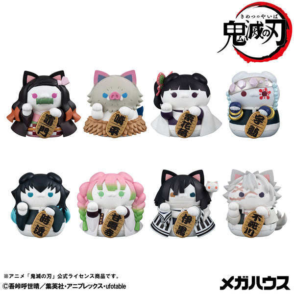 BACK ORDER – MEGA CAT PROJECT DEMON SLAYER: KIMETSU NO YAIBA DEMON SLAYER FORTUNE CATS VER. 02 (BOX OF 8)