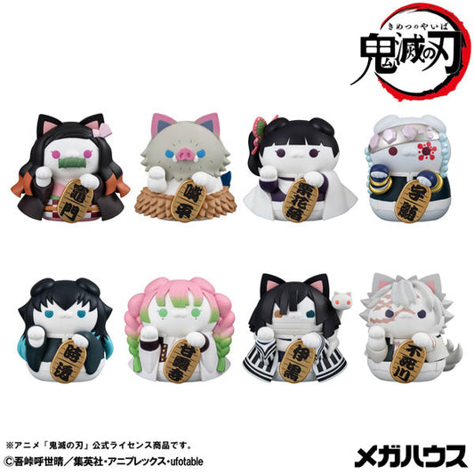 BACK ORDER – MEGA CAT PROJECT DEMON SLAYER: KIMETSU NO YAIBA DEMON SLAYER FORTUNE CATS VER. 02 (BOX OF 8)
