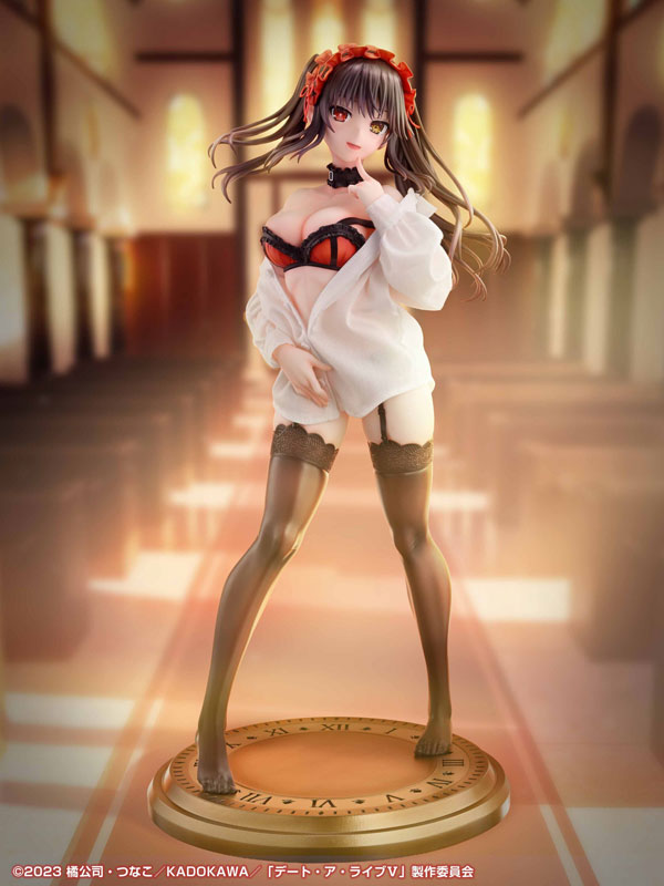 PRE ORDER – 1/4 DATE A LIVE V - REDRESS KURUMI TOKISAKI - WHITE SHIRT VER.