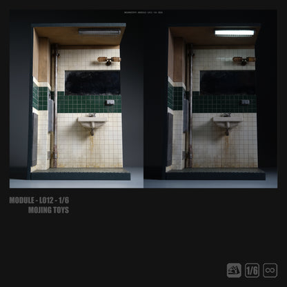 PRE ORDER – MOJINGTOYS 1/6 JOKER BATHROOM DIORAMA BASE L012A