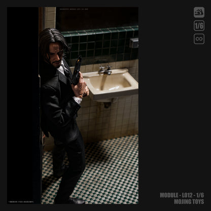 PRE ORDER – MOJINGTOYS 1/6 JOKER BATHROOM DIORAMA BASE L012A