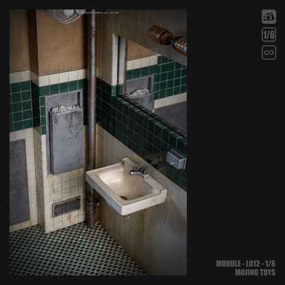 PRE ORDER – MOJINGTOYS 1/6 JOKER BATHROOM DIORAMA BASE L012B