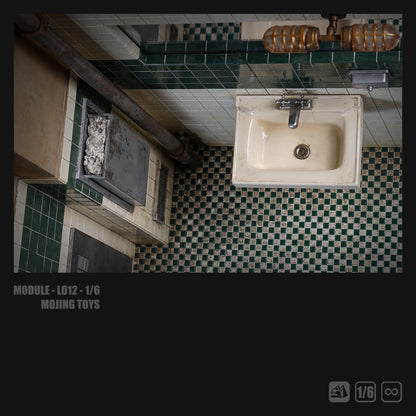 PRE ORDER – MOJINGTOYS 1/6 JOKER BATHROOM DIORAMA BASE L012A