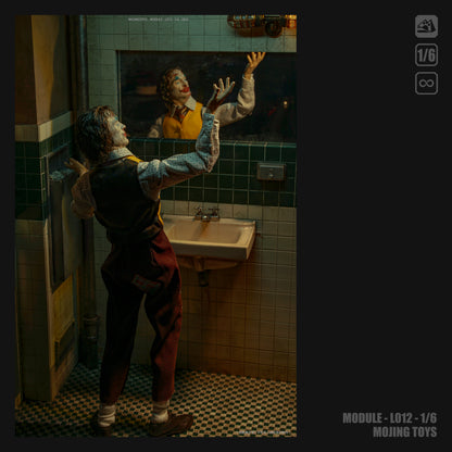 PRE ORDER – MOJINGTOYS 1/6 JOKER BATHROOM DIORAMA BASE L012A