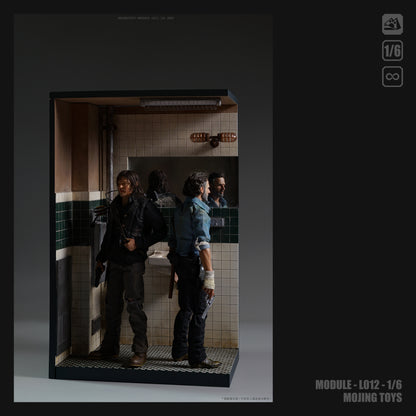 PRE ORDER – MOJINGTOYS 1/6 JOKER BATHROOM DIORAMA BASE L012A