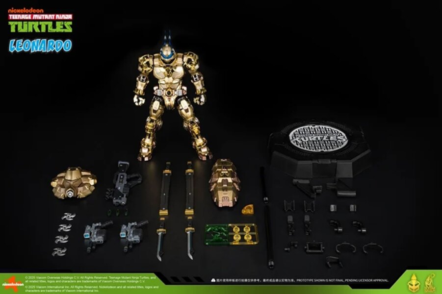 PRE ORDER – HB0091 TEENAGE MUTANT NINJA TURTLES LEONARDO GOLDEN VER.