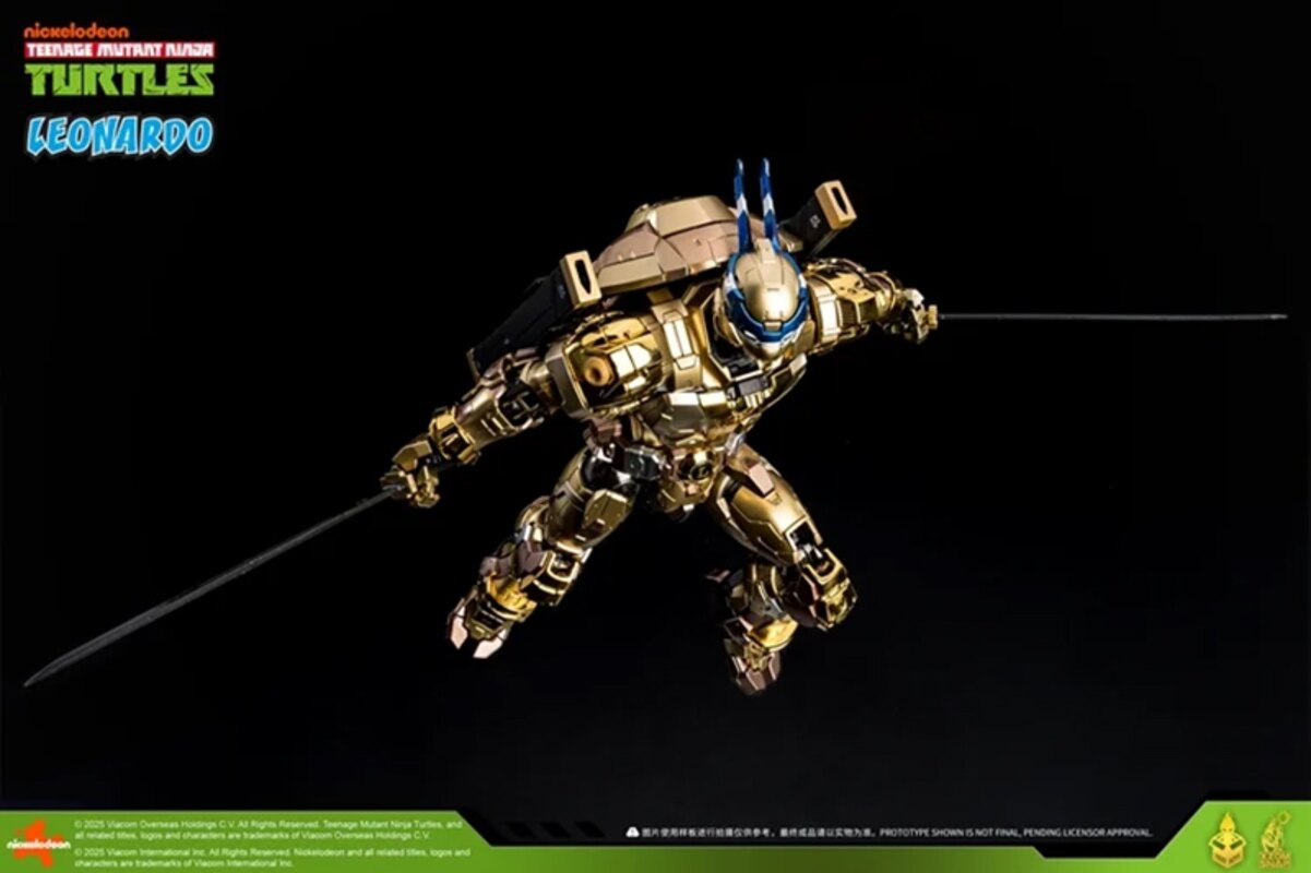 PRE ORDER – HB0091 TEENAGE MUTANT NINJA TURTLES LEONARDO GOLDEN VER.