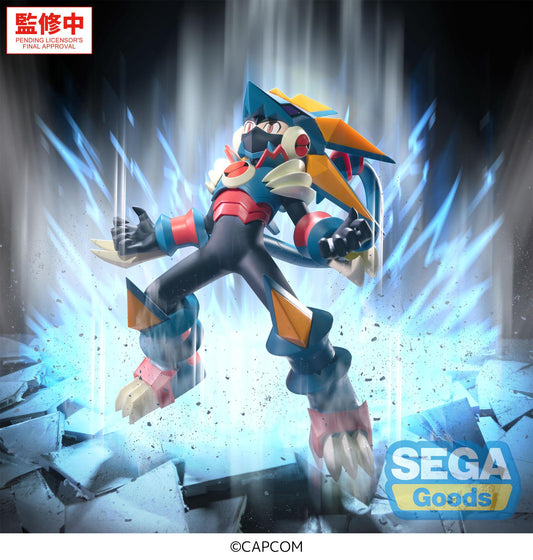 PRE ORDER – LUMINASTA MEGA MAN BATTLE NETWORK - MEGA MAN- GREGAR BEAST