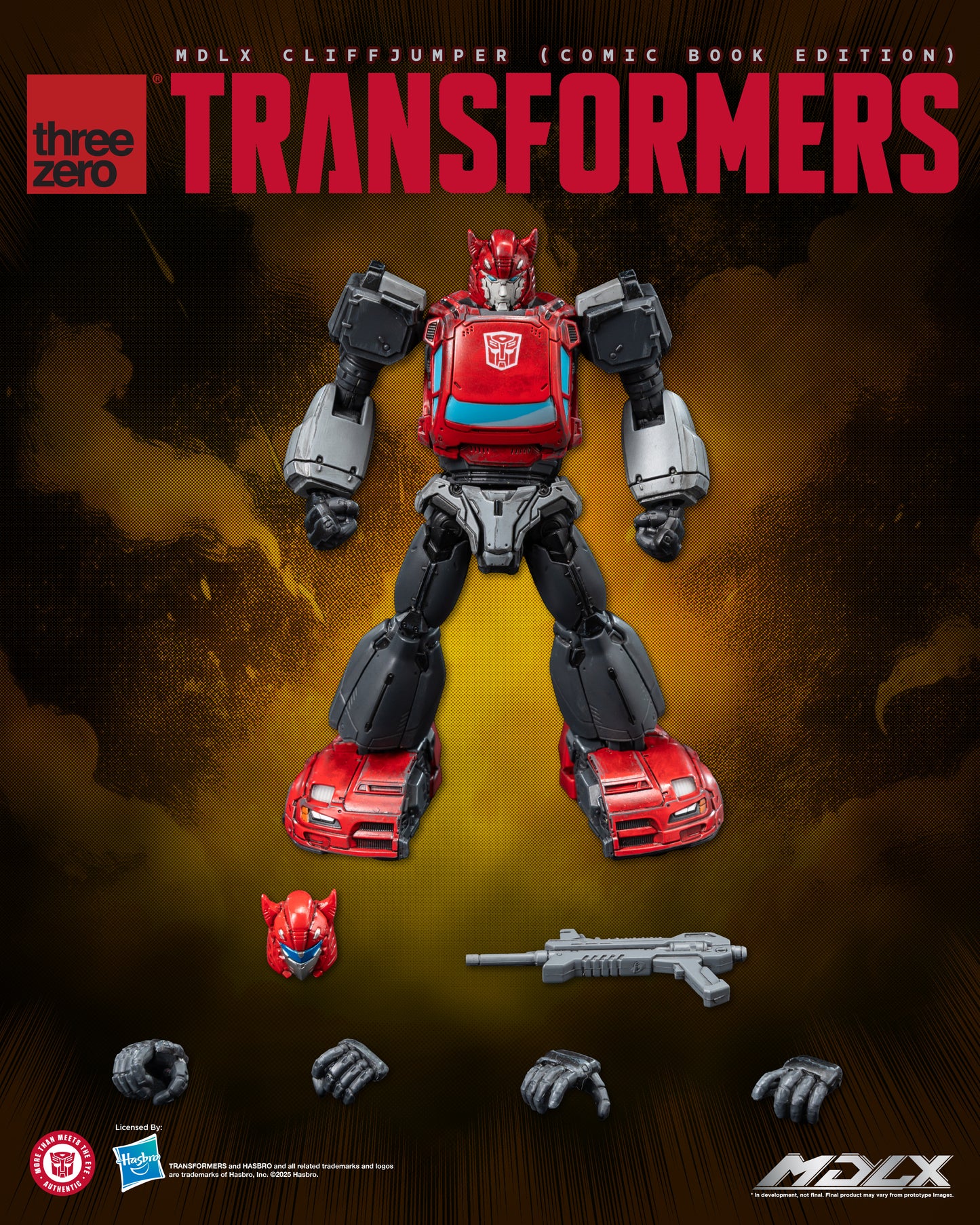 PRE ORDER – TRANSFORMERS MDLX CLIFFJUMPER (COMIC BOOK EDITION) 3Z0873